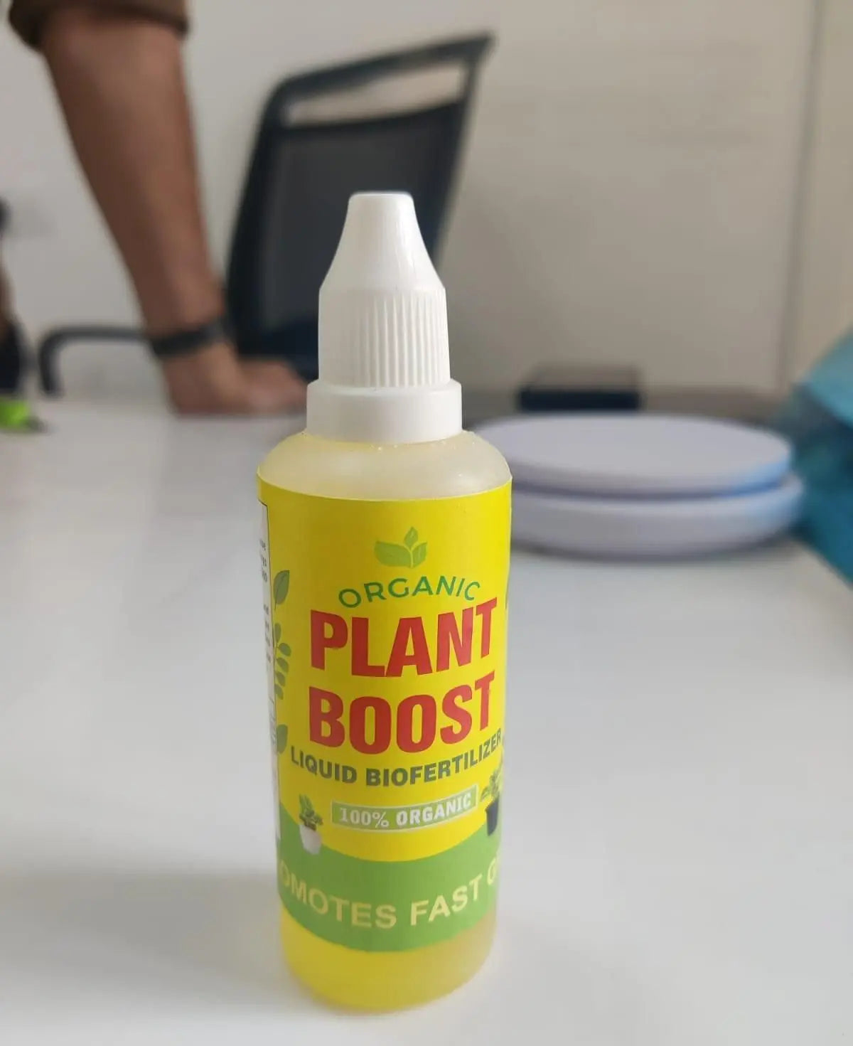 Plant Boost Liquid Biofertilizer for All Crops,Organic (Pack of 4) -utilityhubb 