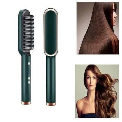 Professional Electric Hair Straightener Comb Brush - Utilityhubb