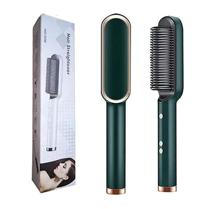 Professional Electric Hair Straightener Comb Brush - Utilityhubb