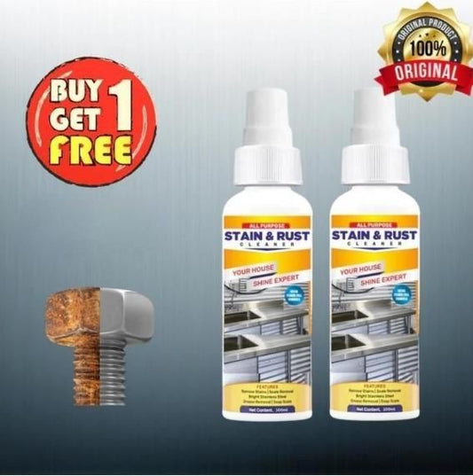 Multipurpose Stain & Rust Remover Spray for Cleaning & Protection From Dust 200ml (Pack of 2)