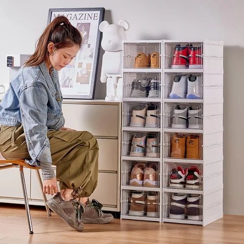 4 Layer Foldable Shoe Rack-Organizer