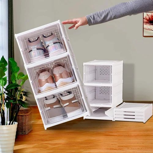 4 Layer Foldable Shoe Rack-Organizer