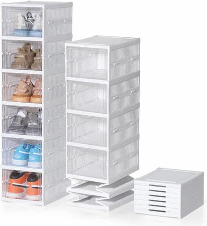 4 Layer Foldable Shoe Rack-Organizer