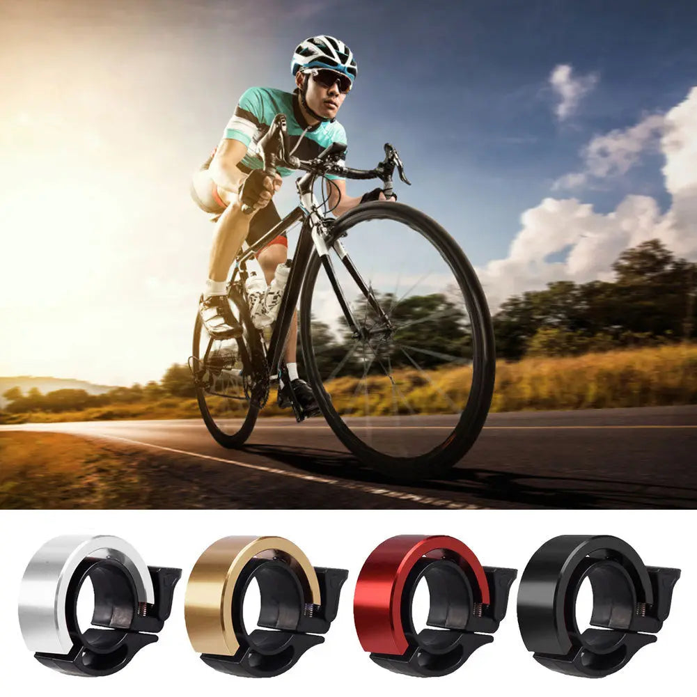 Aluminum Alloy Bicycle Bell For Children Adults Moutain Bike Universal Bike Horn Ring Sound Alarm Accessories For Safety Cycling Utilityhubb