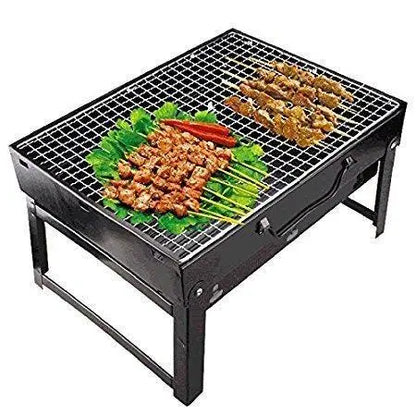 Barbeque Grill - Foldable Barbecue and Tandoor Grill for Camping Hiking Picnic - Utilityhubb