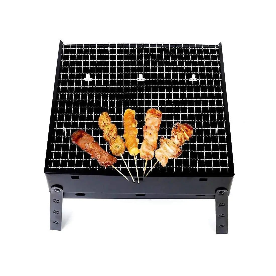 Barbeque Grill - Foldable Barbecue and Tandoor Grill for Camping Hiking Picnic - Utilityhubb