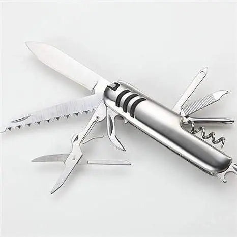 Folding Multi-Use survival Tool for Camping Survival Pocket Knife Utilityhubb