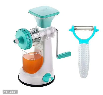 Manual hand juicer for fruits and vegetables with vegetables+fruits peeler Utilityhubb