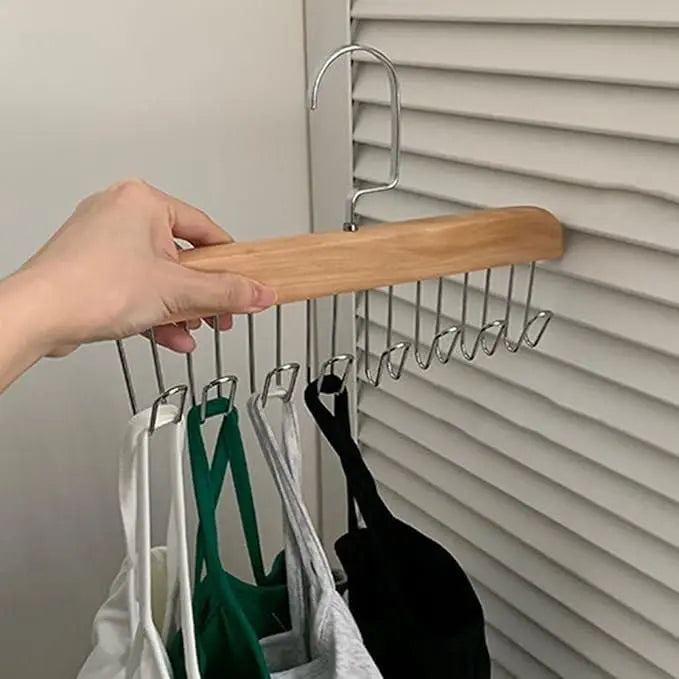 Multifunctional Hanger with Metal Hooks (Pack of 2) Utilityhubb