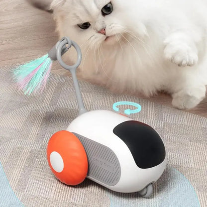 Remote Control Interactive Cat Car Toy USB Charging Chasing Automatic Self-moving Remote Smart Control Car Interactive Cat Toy Pet Products Utilityhubb