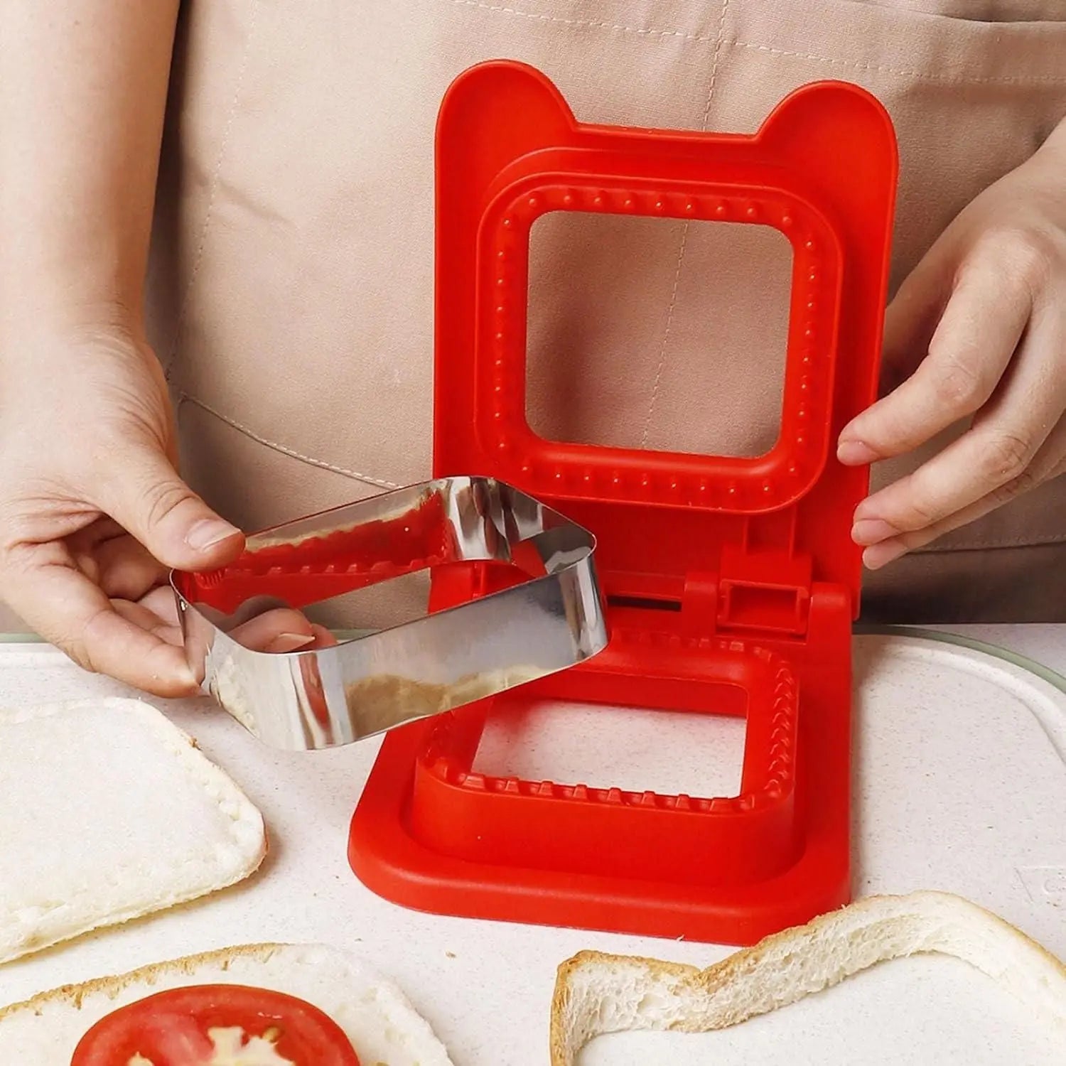 Square Sandwich Maker Cutters - Utilityhubb