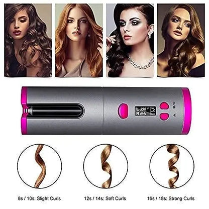 Usb Rechargeable Hair Curler - Utilityhubb