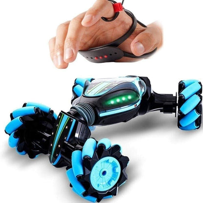 Gesture controlled rc stunt car -utilityhubb 